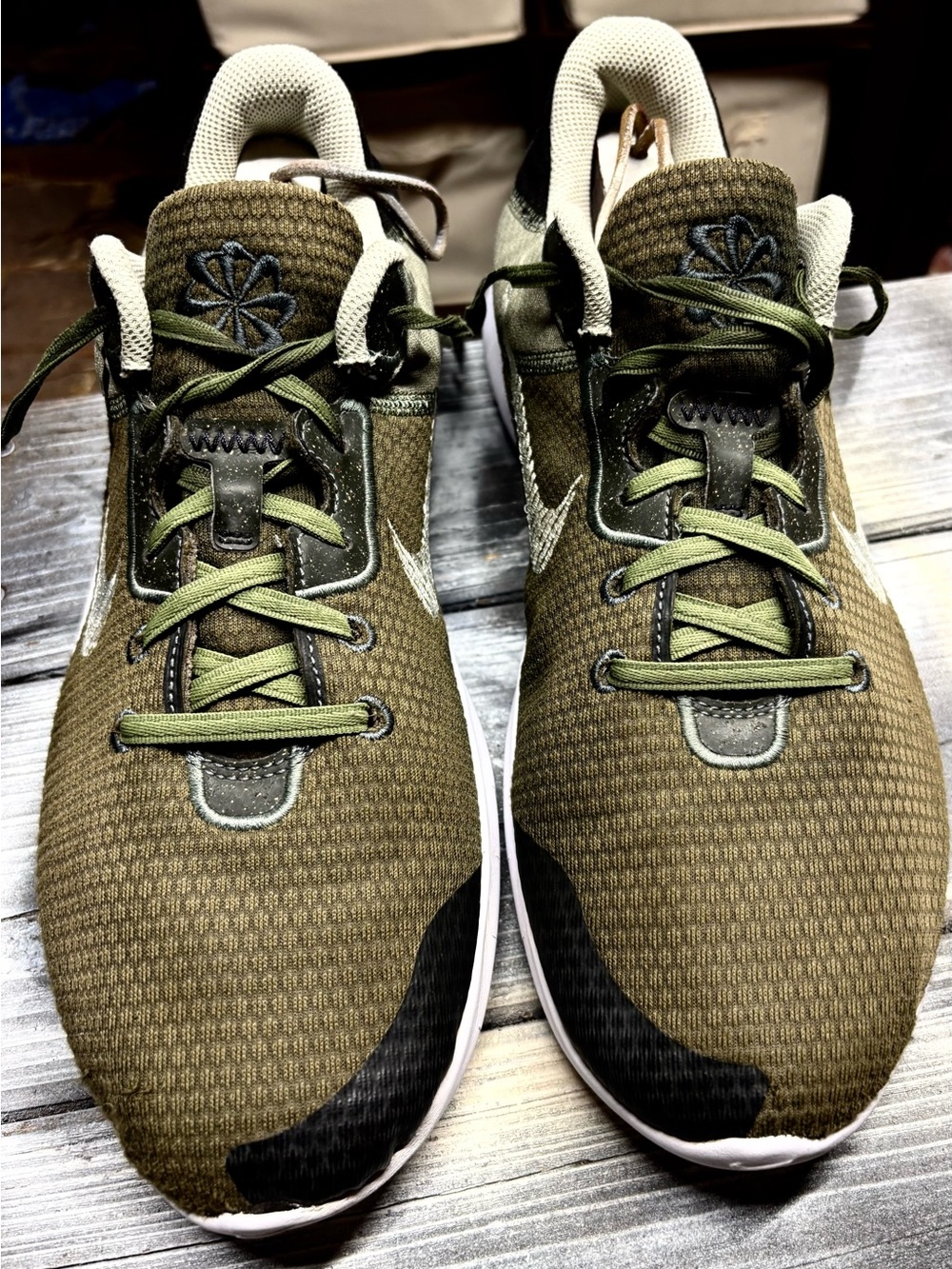 Nike Air Zoom Pegasus 36 olive green sneakers #running #pegasus size 13